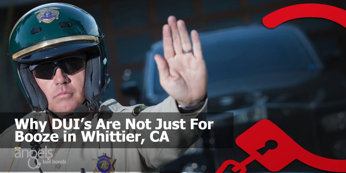 Patrol officer with a hand raised in a halt hand sign