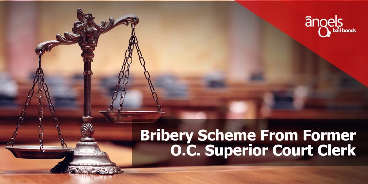 Decorative Scales of Justice in the Courtroom